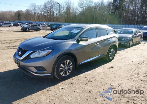 2015 Nissan Murano Sl z USA, uszkodzony, nr VIN 5N1AZ2MH0FN213270